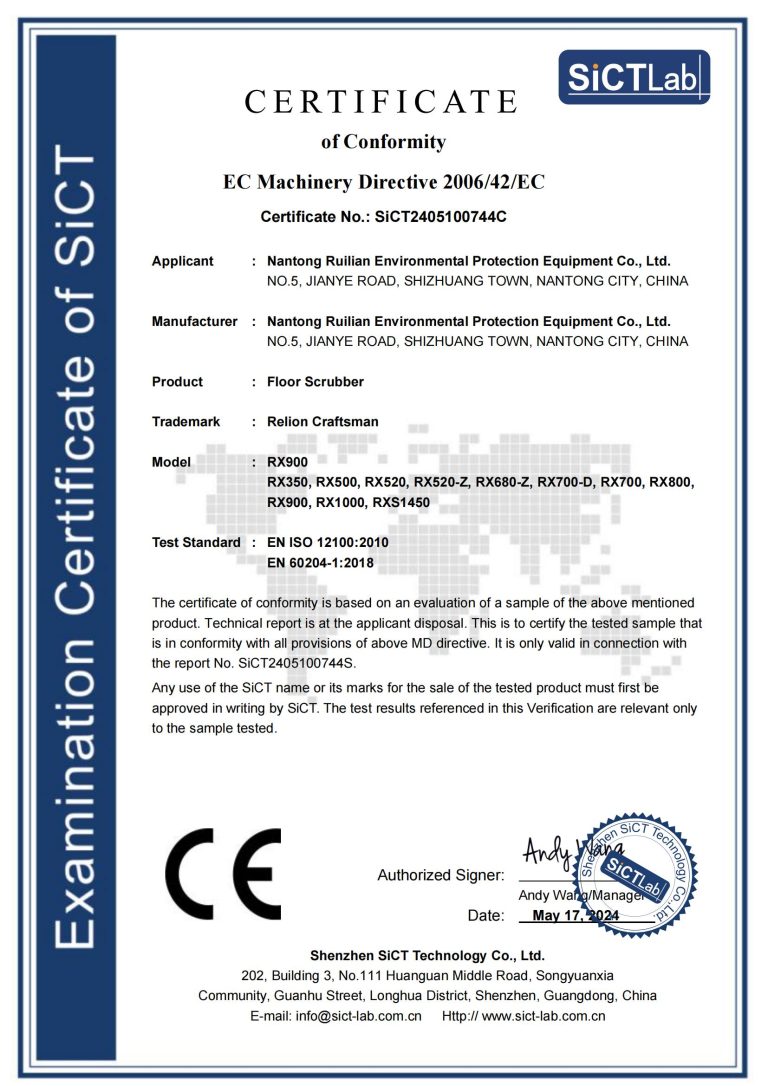 Floor Scrubber CE-MD